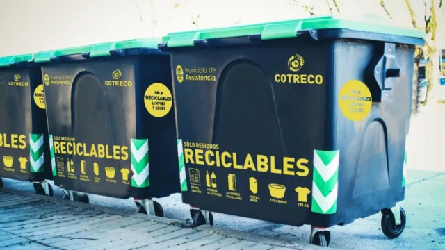 Resistencia: instalarían hoy las primeras 90 islas ecológicas