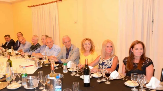 Empresarios santafesinos cenaron con el embajador argentino en Uruguay