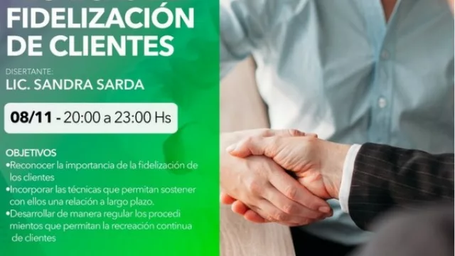 La Cámara de Comercio de Resistencia dictará ‘técnicas de fidelización de clientes’