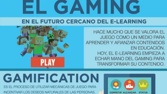 El gaming, ubicado en el futuro cercano del e-learning