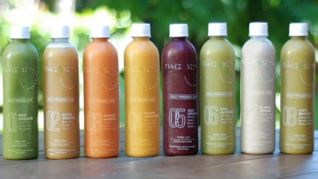 Casa Tracende presenta jugos naturales con sistema Cold Press