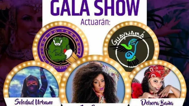 Ribera despide agosto a puro humor y samba