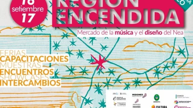 Las industrias del NEA exponen diseño y música en 'La región encendida'