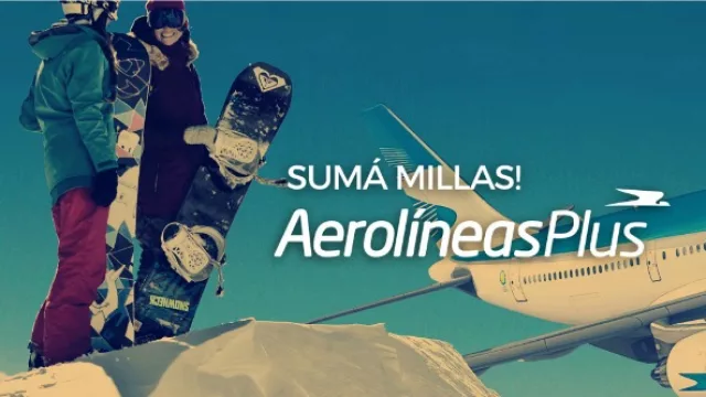 Aerolíneas y Chapelco apuestan a las “millas” que sumen sus clientes