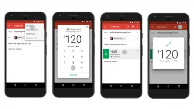 Gmail ahora permite "adjuntar" dinero