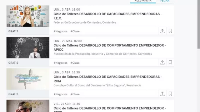 Resistencia da inicio al “Desarrollo de Capacidades Emprendedoras"
