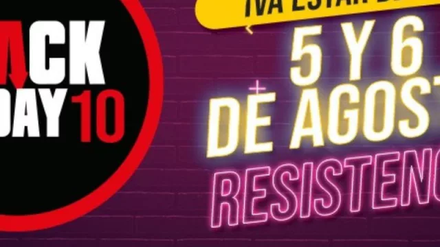 Resistencia se prepara para vivir la 10ª edición del Black Friday