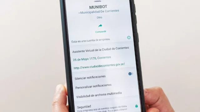 La ciudad de Corrientes lanzó su nuevo asistente virtual