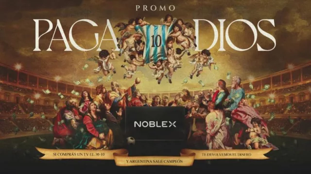 "Paga Dios": Noblex se la juega otra vez y vuelve a regalar televisores por el Mundial, los detalles de la promoción