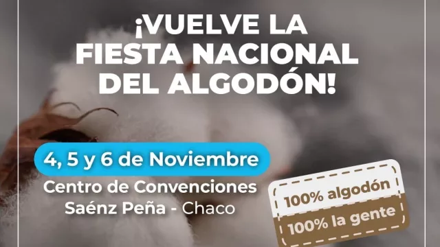 Chaco expondrá sus atractivos turísticos en la Fiesta Nacional del Algodón