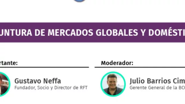 Ciclo de Conferencias de la Bolsa de Comercio del Chaco (junto al economista Gustavo Neffa)