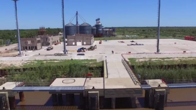 Proyecto de infraestructura para el transbordo de granos en el Puerto Las Palmas