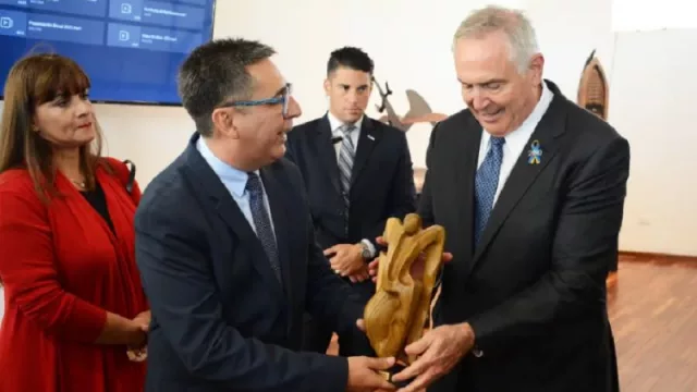 Resistencia recibió al embajador de Estados Unidos