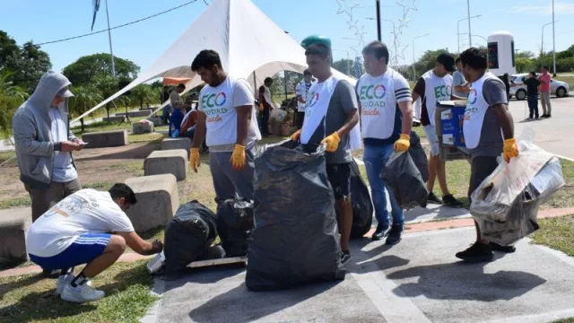 Resistencia avanza en el cuidado del medioambiente (ya recolectó más de 70 toneladas de material reciclable)