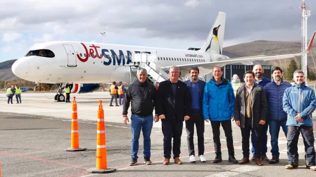 El primer vuelo low cost arribó a San Martín de los Andes (de la mano de JetSmart)