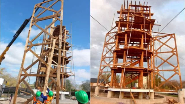 “El Mirador del Río” en Entre Ríos, será la mayor torre de altura del país (construida con madera misionera)