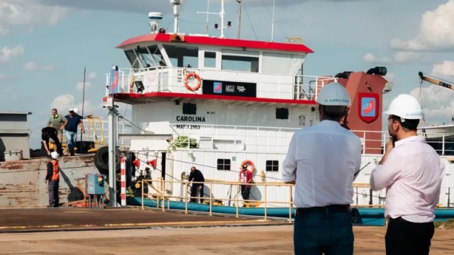 El Puerto de Posadas se consolida como polo logístico regional (operará con la terminal de Zárate y sumará servicio de cabotaje)