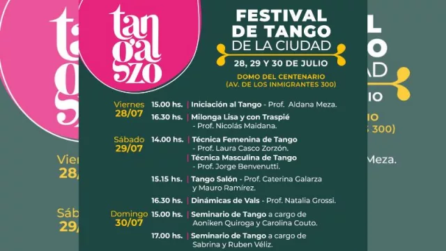 Resistencia presenta la edición 2023 de “Tangazo”