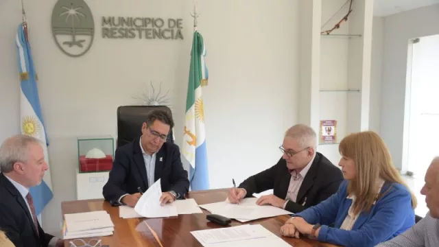 Resistencia firmó entendimiento para intercambio histórico y cultural con Italia