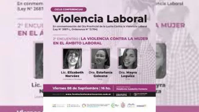 Resistencia organiza una Jornada sobre Violencia contra la Mujer en el ámbito laboral