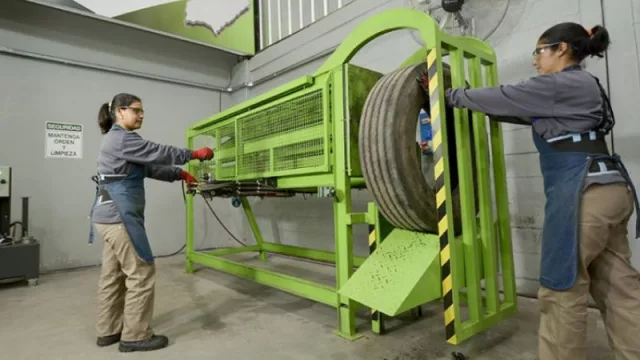 Primer centro de acopio y reducción de neumáticos fuera de uso (de la mano de Michelin y VICA Neumáticos y Servicios)