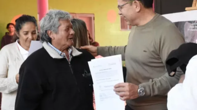 Resistencia entregó actas de tenencia de tierras a 75 familias de la zona norte