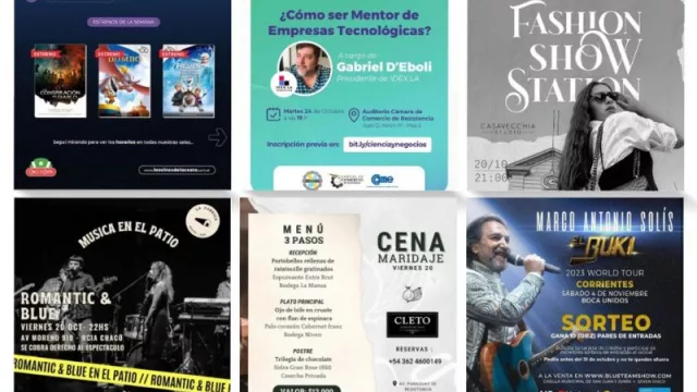 Si todavía no tenés planes para este finde, no te preocupes, porque acá te lo resuelvo