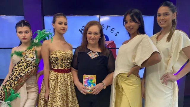 Puppe Úbeda, la marca de ropa que realiza diseños inspirados en los Esteros del Iberá (María Sandra Ubedá, a la cabeza)