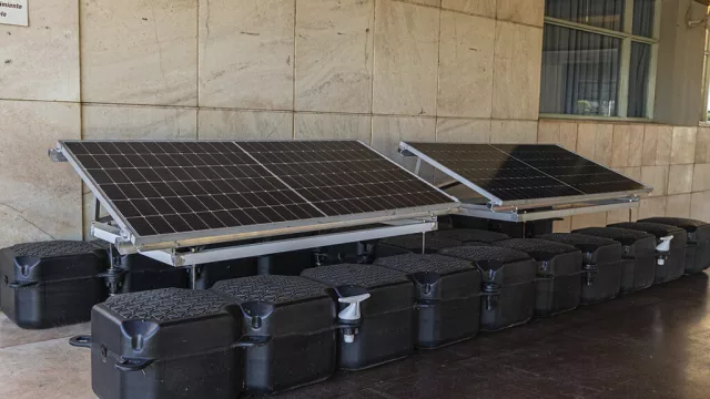 Posadas tendrá el primer parque solar fotovoltaico flotante del NEA (Energía de Misiones presentó el proyecto piloto)