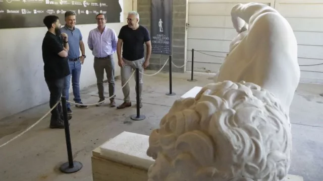 La pieza digital “El David” de Miguel Ángel será emplazada en el predio de la Bienal