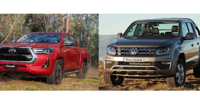 VW Amarok y Toyota Hilux: Los precios durante mayo