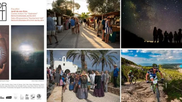En octubre también hay Formentera para rato: pruebas deportivas, mercadillos, fiestas, exposiciones y hasta observación estelar