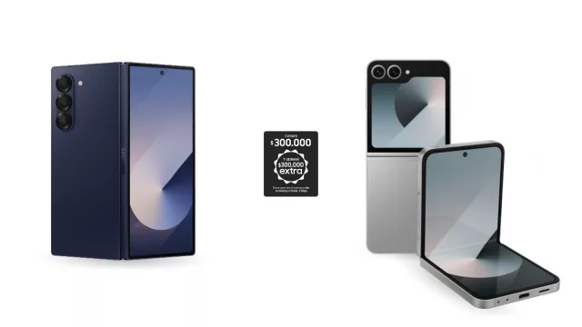 Llegan al país los nuevos plegables de Samsung con una prepaid card de $ 300.000