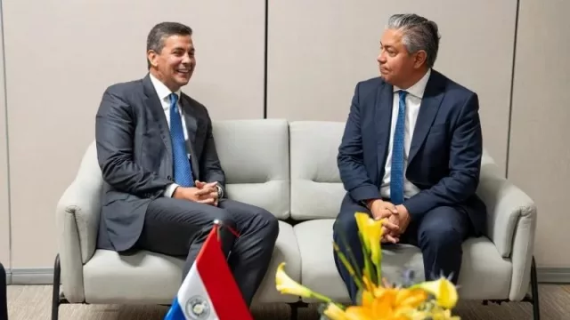 Figueroa y el presidente de Paraguay analizaron el potencial de Vaca Muerta