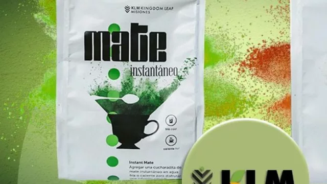 Yerba mate soluble: la innovación de KLM para el mercado internacional