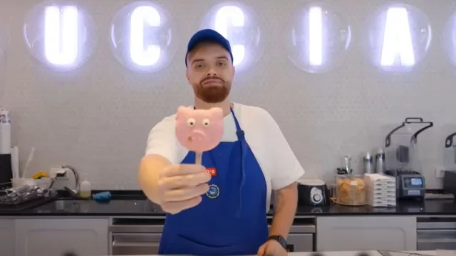 Helado, contenido y cultura pop: Ibai y Young Miko revolucionaron el local de Lucciano’s en Barcelona