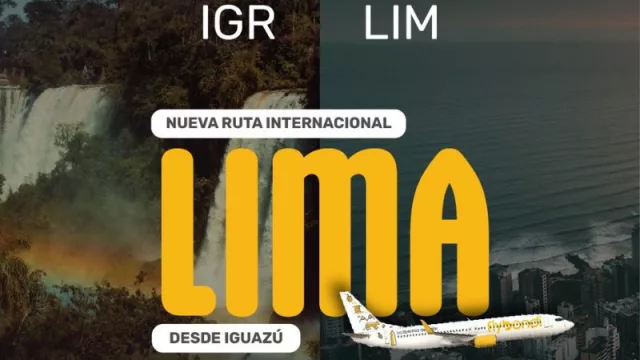 Flybondi expande su red regional y suma una nueva ruta internacional entre Puerto Iguazú y Lima