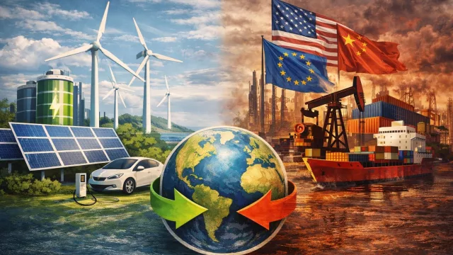 “Energía sin centro: cómo la transición energética está redibujando el poder global”