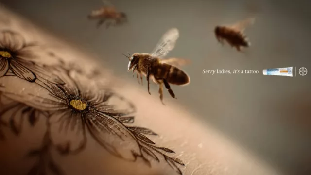 Cuando una campaña genial impacta en más zonas de las destinadas (Bayer presentó ‘Tattoos More Alive Than Ever’)