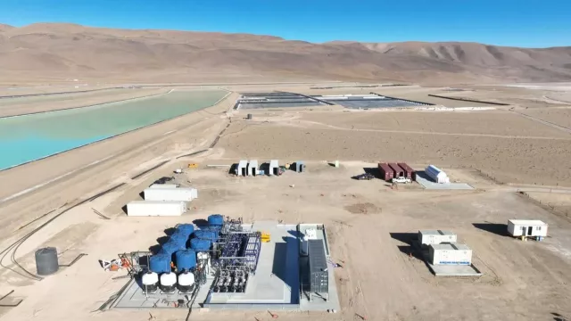 Galan obtuvo su primer cloruro de litio y quedó a un paso de iniciar la producción comercial en Catamarca