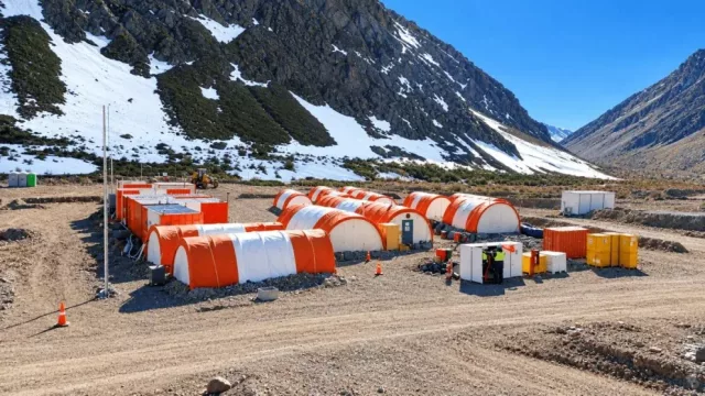 Los Azules reactivó un campamento en San Juan y avanza con las obras de acceso al proyecto de cobre