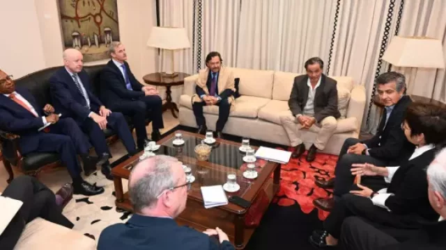 El CEO de First Quantum, dueña del proyecto Taca Taca, visitó a Sáenz (prevén una inversión de US$ 5.250 millones)